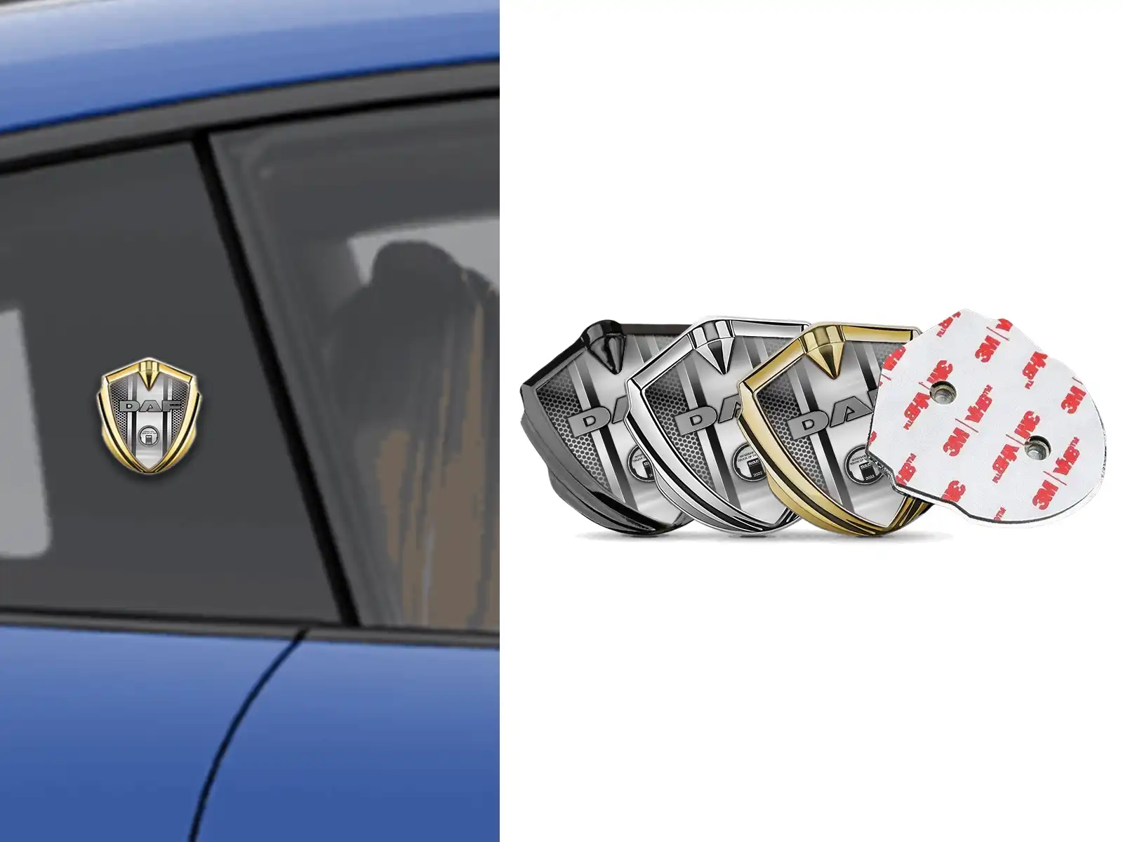 Daf Badge Self Adhesive Limited Style Stylish Edge